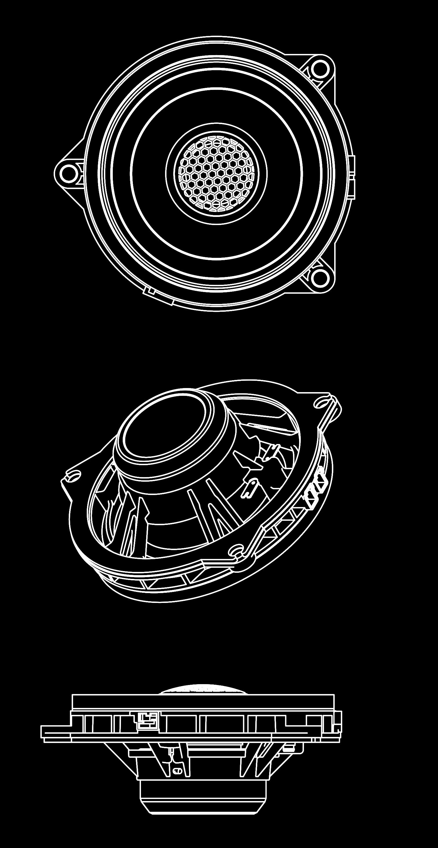 Signature Edition speaker technical blueprint